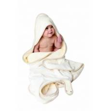 Cuddledry Baby Ręcznik Fartuch Gingham - LIMITED EDITION ORGANIC
