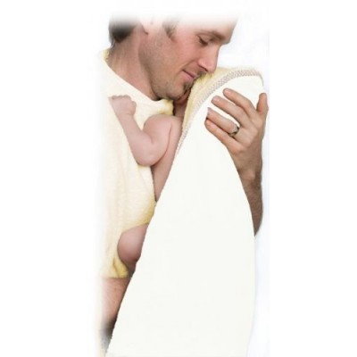 Cuddledry Baby Ręcznik Fartuch Gingham - LIMITED EDITION ORGANIC