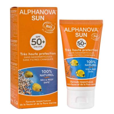 Alphanova Sun Bio Krem Przeciwsłoneczny, filtr SPF50