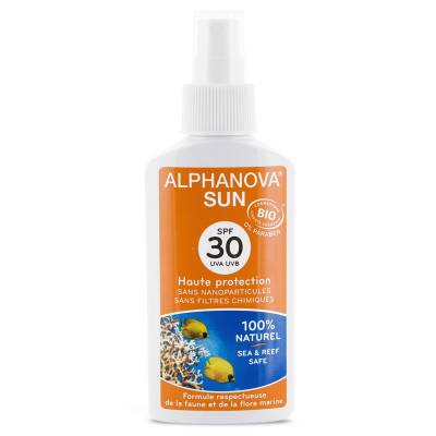 Alphanova Sun Bio Spray Przeciwsłoneczny, filtr SPF30