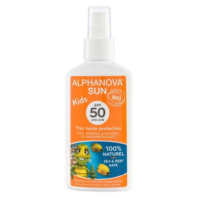 Alphanova Sun KIDS, Bio Spray Przeciwsłoneczny, filtr 50