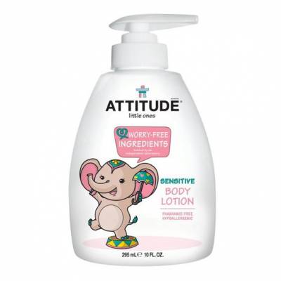 Attitude, Balsam do ciała dla dzieci bezzapachowy (fragrance free) 300 ml