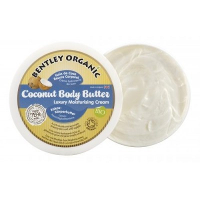 ORGANICZNE masło kokosowe do ciała, Bentley Organic, 200g