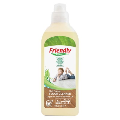 Friendly Organic, Multifunkcyjny płyn do mycia podłóg, 1000 ml