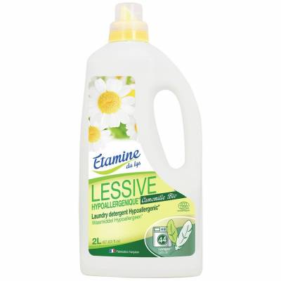 Etamine du Lys, Hypoalergiczny płyn do prania rzeczy dziecięcych z organiczną wodą rumiankową, 2 l