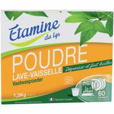 Etamine du Lys, Proszek do zmywarki bezzapachowy, 1,3 kg