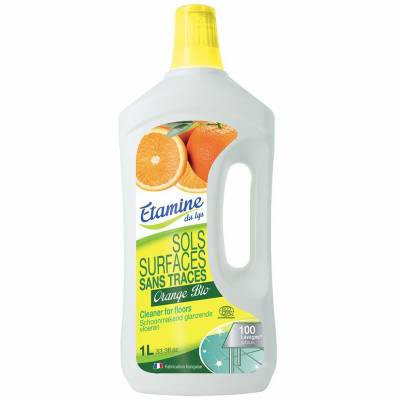 Etamine du Lys, Koncentrat do mycia podłóg i powierzchni użytkowych organiczna pomarańcza, 1L