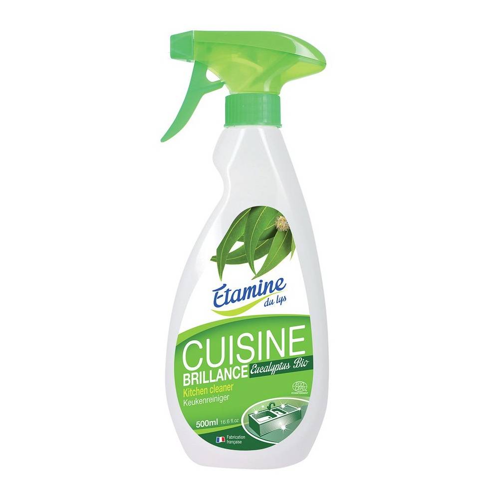 Etamine du Lys, Spray do czyszczenia kuchni 3 w 1 organiczny eukaliptus, 500 ml