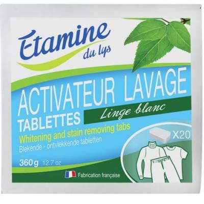 Etamine du Lys, Tabletki do wybielania i usuwania plam z tkanin, 20 szt