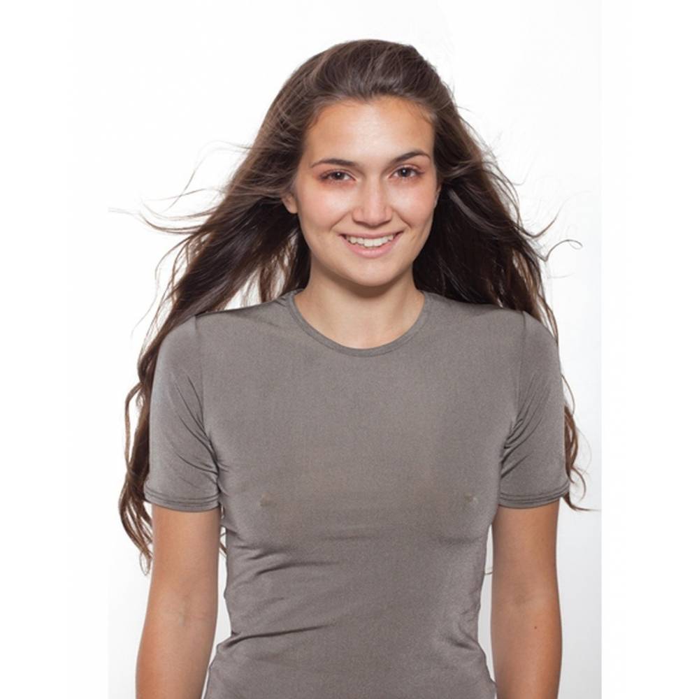T-shirt dla kobiet PADYCARE pokryty w 100% srebrem