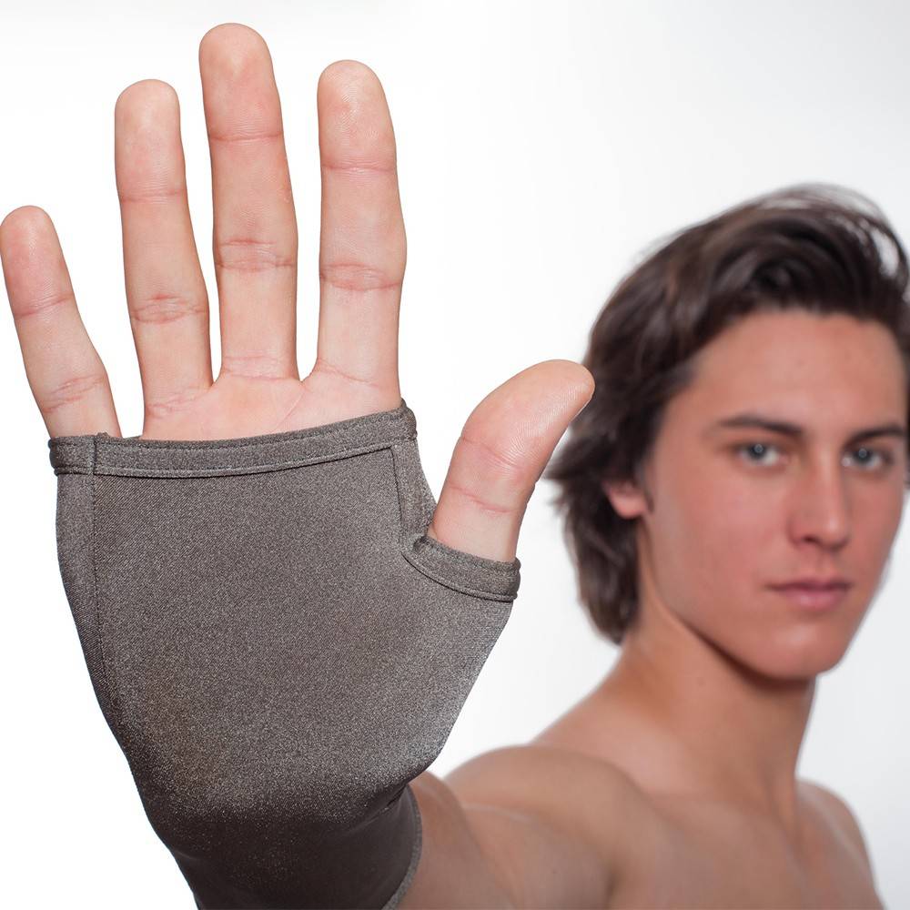 Rękawiczki bez palców PADYCARE pokryte w 100% srebrem