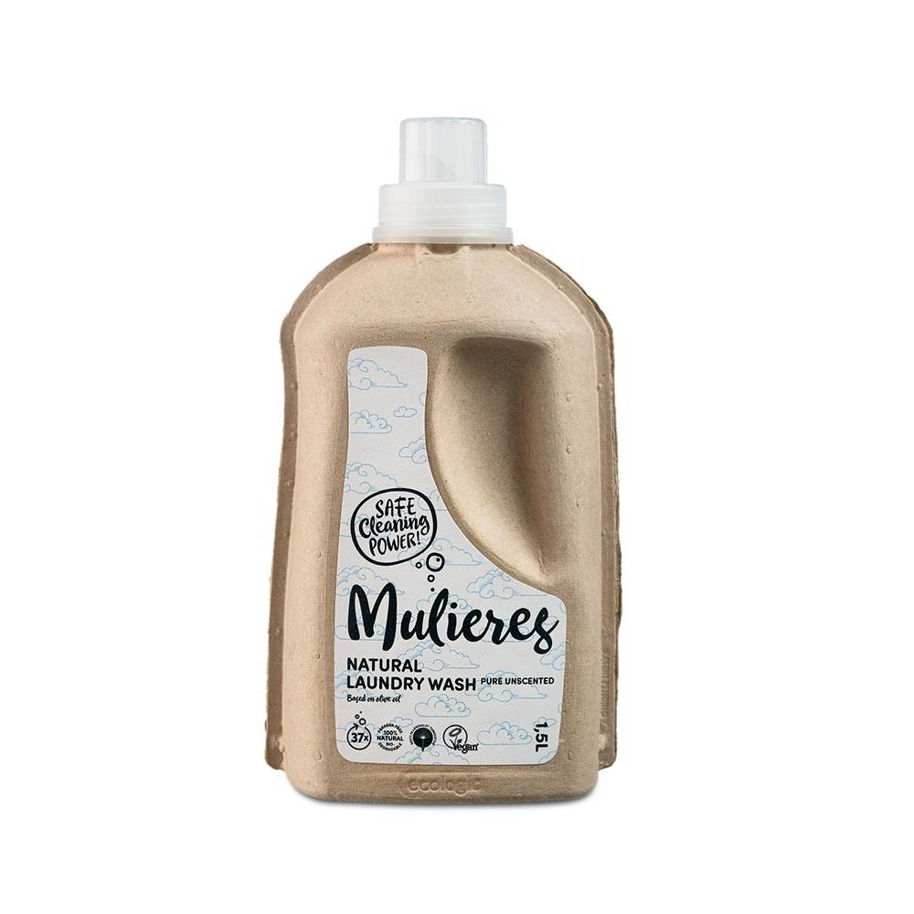 Naturalny koncentrat do prania Bezzapachowy, 1,5L- MULIERES