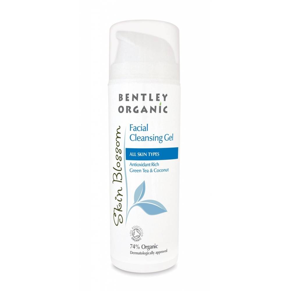 Skin Blossom, Antyoksydacyjny żel do mycia twarzy, 150 ml Bentley Organic