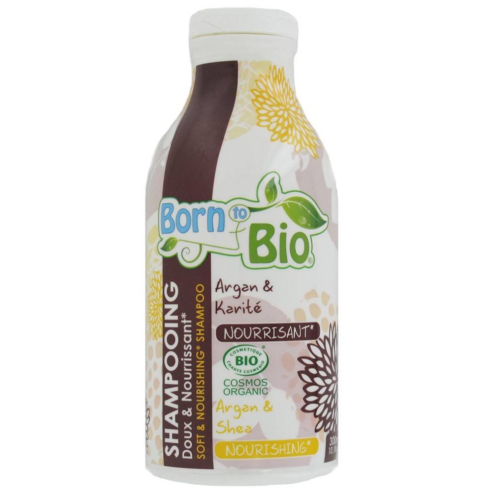 Szampon odżywczy z olejem arganowym, 300ml- Born to Bio