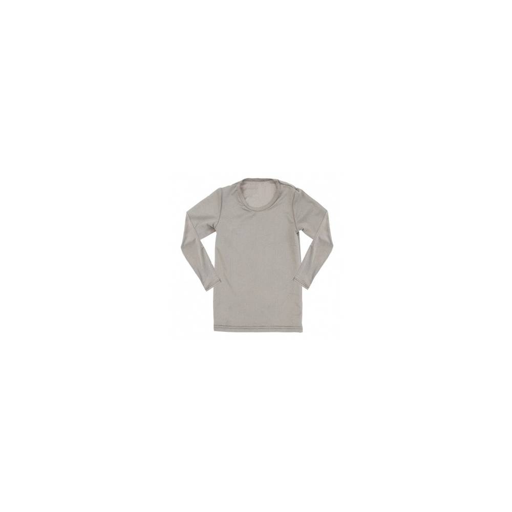 T-shirt dla dzieci z długim rękawem leczniczy na azs PADYCARE pokryty srebrem